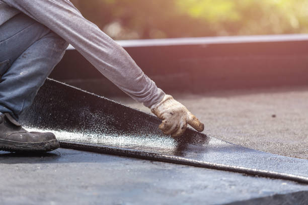 Professional Interior Drainage System technician working in Orland, IN
